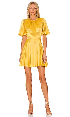 Amanda Uprichard Raya Dress in Honey | REVOLVE