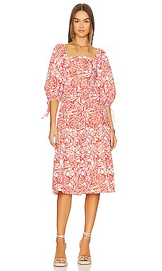 Amanda uprichard outlet smocked midi dress