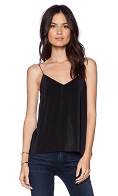 Amanda Uprichard Silk Cami in Black