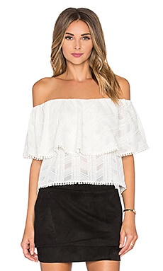 Amanda Uprichard Kiara Top in Ivory | REVOLVE