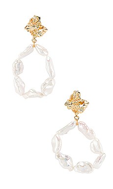

Свисающие серьги myla - Amber Sceats, Металлический золотой, Золотой