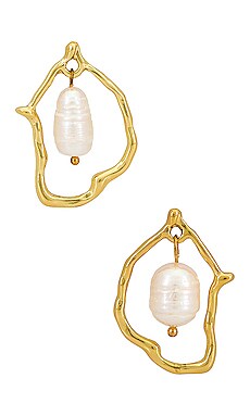Product image of Amber Sceats Pearl Dangle Earring. Click to view full details