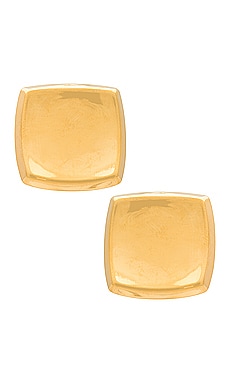 Square Earrings Amber Sceats