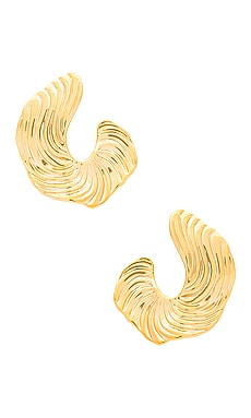 Curve Earrings Amber Sceats