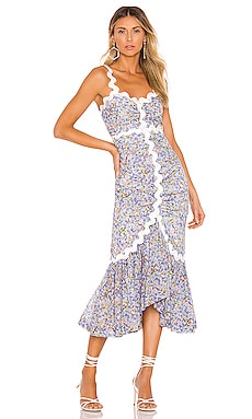 

Платье в цветочек lady - Alice McCall, Фиолетовый, В цветочек