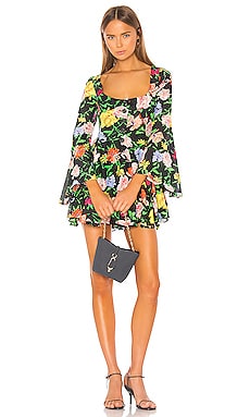 

Мини платье picasso - Alice McCall, Черный, В цветочек