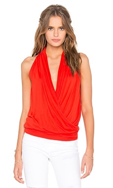 amour vert Agnes Top in Fiery Red | REVOLVE