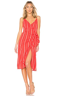 AMUSE SOCIETY Bordeaux Blooms Dress in Rebel Red REVOLVE