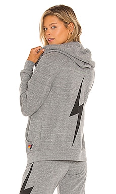 alo Accolade Hoodie in Athletic Heather Grey