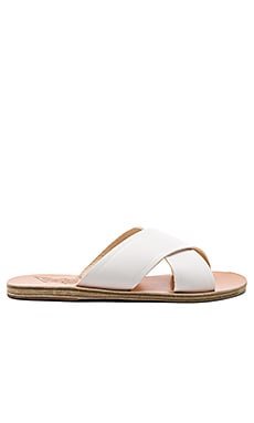 Ancient Greek Sandals Thais Sandal in White | REVOLVE