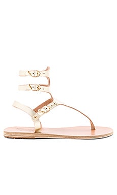 Ancient Greek Sandals Themis Sandal in Platinum REVOLVE