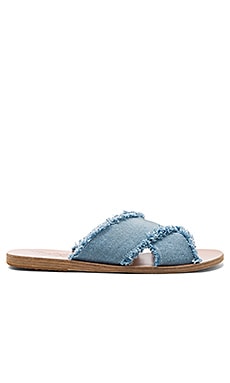 Ancient Greek Sandals Thais Sandal in Light Denim Light Denim