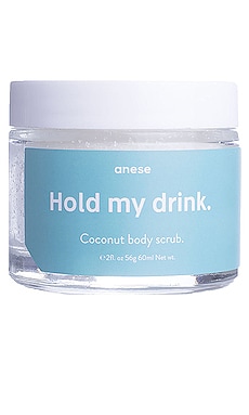 Hold My Drink Coconut Lip and Body Scrub anese $28 