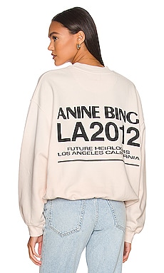 Product image of ANINE BING Jaci Sweatshirt Bing LA. Click to view full details