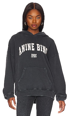 ANINE BING Sport Harvey Sweatshirt in Heather Grey REVOLVE