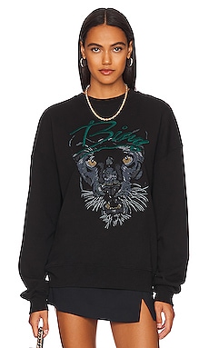 Kenny Panther Sweatshirt ANINE BING $199 NEW