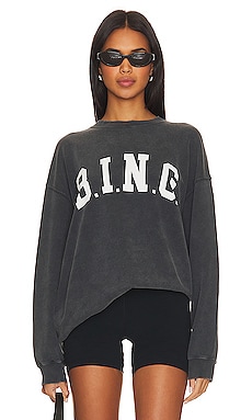 Anine Bing Tyler Sweater - Washed Black - Nik and She