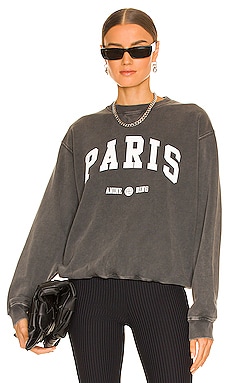 Ramona University Paris Sweatshirt ANINE BING $169 