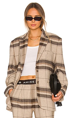 Product image of ANINE BING Quinn Blazer. Click to view full details