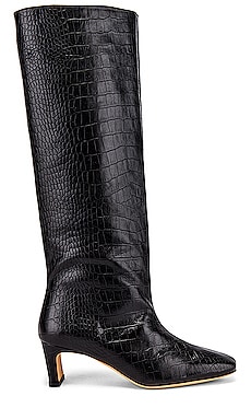 ANINE BING Felicia Boots in Black REVOLVE