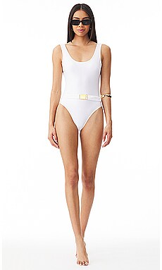 Lilac Classic Square Neck One Piece