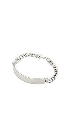 Product image of A.P.C. Darwin Gourmette Bracelet. Click to view full details