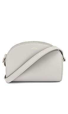 

Сумка через плечо sac demi lune mini - A.P.C, Серый, Мини сумки