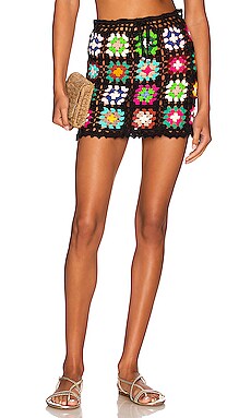 x REVOLVE Love Square Mini Skirt Alix Pinho $325 