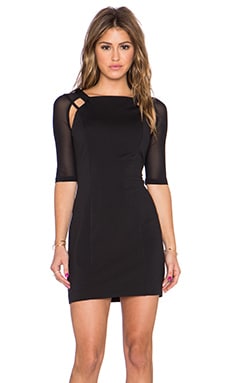 AQ/AQ Lancer Mini Dress in Black | REVOLVE