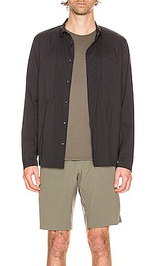 Veilance Demlo Overshirt in Black | REVOLVE