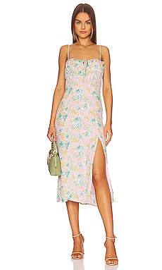 Zimmermann Laelia Floating Dress in Meadow Floral REVOLVE