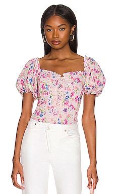 Puff Sleeve Tops: White, Floral, Black, Blue, Yellow, Cute, Long Sleeve –  ASTR The Label