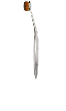 

Кисточка для макияжа elite mirror oval 3 - Artis, Металлический серебряный, Щеточки для лица
