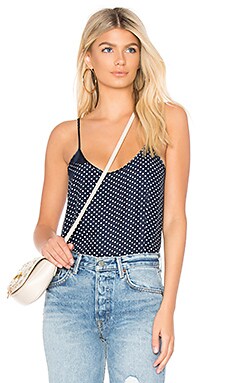 Free People x Intimately FP Night Rhythm Corset Bodysuit in in Black Dot  Combo