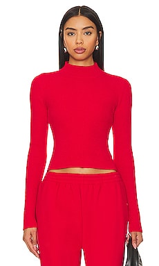 Womens Wolford red Rollneck Colorado Bodysuit