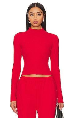 Wolford Colorado Turtleneck Bodysuit In Red