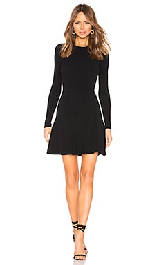 

Вязаное платье - Autumn Cashmere, Черный, Мини