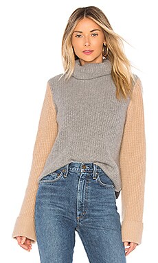 

Свитер - Autumn Cashmere, Серый, Водолазки