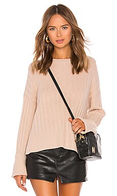 

Свитер - Autumn Cashmere, Цвет загара, Вырез лодочкой