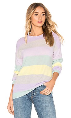 

Свитер - Autumn Cashmere, Фиолетовый, Вырез лодочкой