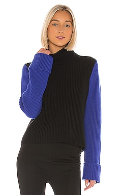 

Свитер - Autumn Cashmere, Черный, Водолазки