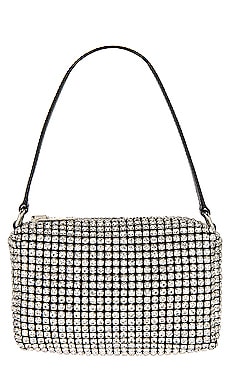 Alexander Wang Heiress Medium Pouch in White from Revolve.com