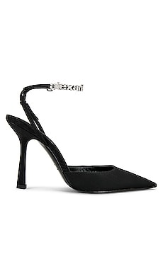 Delphine Pump with Logo Ankle Strap