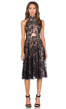 Alexis Georgie Dress in Black Lace | REVOLVE