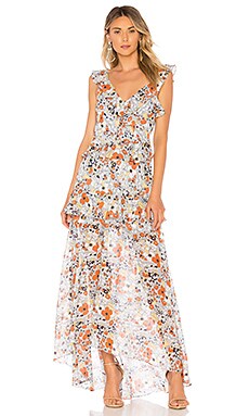 Alexis Jewell Gown in Vintage Blossom | REVOLVE