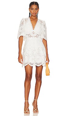 Alexis white 2024 lace dress