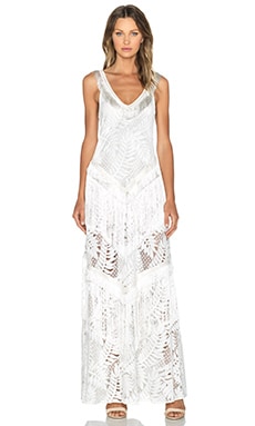 Alexis Fabienne Lace Dress in Off White | REVOLVE