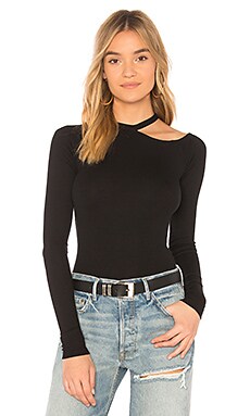 ALIX NYC Lawrence Cut Out Bodysuit in Black | REVOLVE