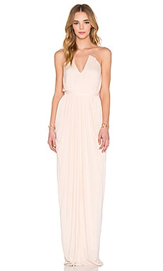 donna mizani pierre starry tiered gown