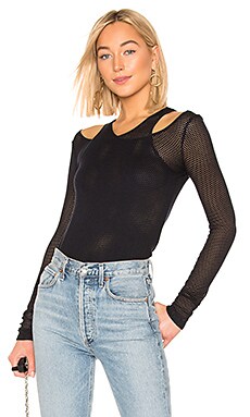 

Топ trawler mesh - Bailey 44, Синий, Длинные рукава